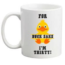 This day is just as much as special as you are special to us. 30th Birthday Gift For Duck Sake Funny Birthday Mug Gift For Him Her Women Men Ebay