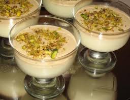 Mahalabia Arabic Sweet Recipe Lebanese Recipes Middle Eastern Desserts Lebanese Desserts
