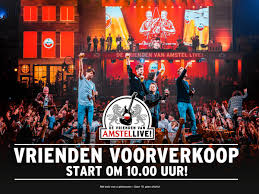 Start morgenochtend om 10.00 uur via de website vliegendevrienden.nl, albert. Vrienden Van Amstel On Twitter Zijn Jullie Wakker Vrienden Over Een Uur Begint De Speciale Vrienden Voorverkoop Voor De Vrienden Van Amstel Live 2019 Zorg Dat Je Om 10 00 Uur Klaar Zit