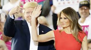 How she found her style groove. Melania Trump Goes For An Understated Alexander Mcqueen At Donald Trump Rally Lifestyle News The Indian Express