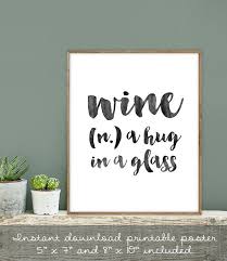 Wine Definition Poster Wall Art Print Diy Inked Brush Ink Calligraphy Funny Kitchen Poster Diy Digital Printable Sign Poster Wall Poster Wall Art Diy Prints