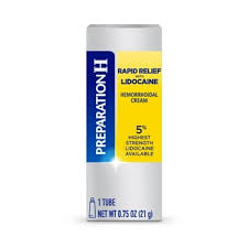 Emisun Hemorrhoid Relief Cream with 4% Lidocaine