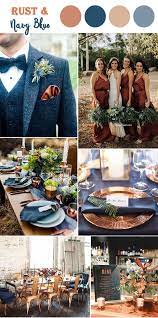 The 10 Perfect Fall Wedding Color Combos To Steal Elegantweddinginvites Com Blog Blue Fall Wedding Fall Wedding Color Schemes Wedding Color Inspiration Fall