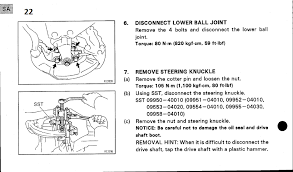 **please read this and the comment we pinned for helpful information**in this video we show you how to replace the upper balljoints on a 3rd gen toyota 4runn. Lower Balljoint Bolt Type And Torque Pirate 4x4
