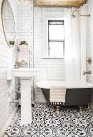 Before After A Little Black White Bathroom Gets An Update Black White Bathrooms Small Bathroom Bathroom Makeover