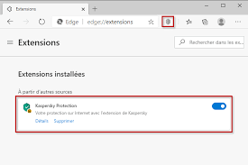 Comment Activer L Extension De Kaspersky Protection Dans Les Navigateurs Google Chrome Mozilla Firefox Et Microsoft Edge Base Sur Chromium