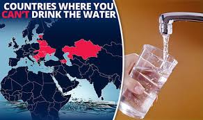 The foods we eat, beverages we drink, age, and smoking all cause yellowing over time. World Water Day Countries Where You Shouldn T Drink The Tap Water Travel News Travel Express Co Uk