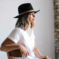 Leo Wavy Fedora Black Fedora Hat Women Black Fedora Hat Hats For Women