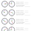 The time worksheets are randomly created and will never repeat so you have an endless supply of these time worksheets are a great resource for children in kindergarten, 1st grade, 2nd grade, 3rd. 1