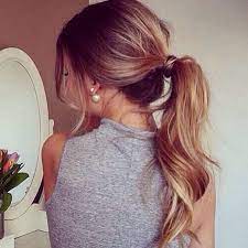 Apply a voluminising hair product to dry hair, and if you hair is oily use a dry shampoo first. 10 Easy Tips To Master The Messy Ponytail In No Time