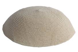 Your knitted kippah stock images are ready. Knit 36 Beige Knit Kippah Item K36 Knit Kippot Skullcap Com