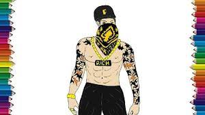 If you want to learn how to draw fashion, you have found the best drawing app. How To Draw Letda Hyper From Free Fire Https Htdraw Com Wp Content Uploads 2020 02 Gambar Set Cepcill Game Free Fire Drawing Fire Sketch Free Fire Drawing