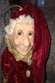 RARE JACQUELINE KENT JKC Christmas Touchstone Elf Jester & Umbrella Retired  2004 $54.50