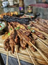 Thai Flank Steak Spiesse Altmark Bbq Asiatisch Grillen Rezept In 2020 Lebensmittel Essen Steak Spiesse