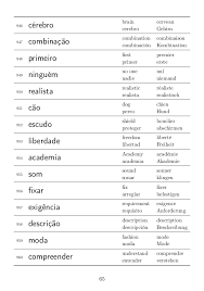 Statul (statele) împotriva căruia (cărora) introduceți cererea 33. 3000 Brazilian Portuguese Words