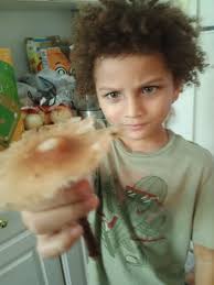 Friend just sent this in north Florida , kid nibbled it 😬