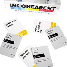 Incoherent game cards online free. Amazon Com Incohearent The Party Game Where You Compete To Guess The Gibberish By What Do You Meme Toys Games