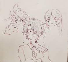 Ray struggles to keep his overwhelming joy hidden upon discovering the boy he has been in love with since childhood is still alive, even if he knows they will never be together. Ask Ray Do You Ship Emma X Norman And You X Anna