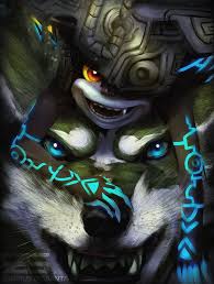 Legend Of Zelda Twilight Princess Midna Link By Zinrius Deviantart Com On Deviantart Zelda Twilight Princess Link Loup Dessin Zelda