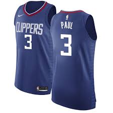 The jerseys the team wears night in and night out. Authentic Women S Chris Paul Blue Jersey 3 Basketball Los Angeles Clippers Icon Edition
