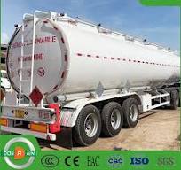 3/4 Axle Heavy Duty Diesel Oil Tank Semi Trailer Capacity Fuel Tank Tanker  Truck for Africa/Kenya/Philippines