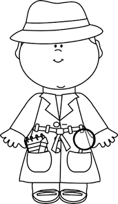 Coloring pages of mira, royal detective. Pin By Jennifer On Vbs 2014 Agency D3 Detective Theme Detective Cat Coloring Page