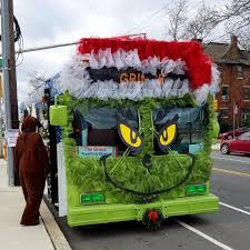 Take A Ride On The Grinch Bus Holidays Christmas Christmasdecor Septa Philly Mustlov Christmas Events Grinch Christmas Decorations Christmas Float Ideas