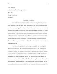 We continually monitor your account for fraudulent activity, including any merchant data breaches. Ad Analysis Essay