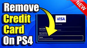 Fortunately for those who want to cancel the card, paypal is a phone call or letter away. How To Remove A Credit Card On Ps4 Easy Method Youtube