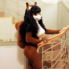 Amazon.com: Professional Workshop Sexy Miss Fox Cosplay Furry Mascot  Costumes Suit Furries Anime Teen & Adult Costume Halloween Cosplay : Sports  & Outdoors