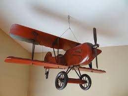 Pin On Boy S Vintage Airplane Bedroom
