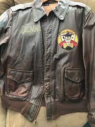 Conditioning Wwii Leather Bomber And It S Artwork Vintage Leather Jackets Forum