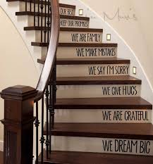 In This Home We Love Stairs Decal Amenagement Escalier Deco Escalier Maison