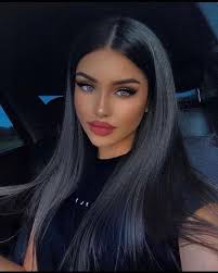 Amo el cabello lacio 🖤✨