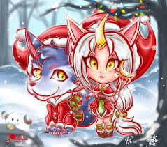 Merry Xmass Warwick And Soraka By Jamilsc11 Art Anime Artwork