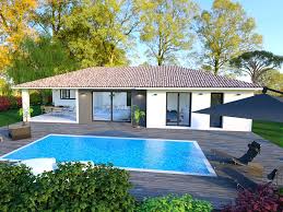 Nos Realisations De Constructions De Maisons Construction Maison Plan De Maison Familiale Maison Moderne Plain Pied