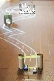 How to make gravity powered hot wheels tracks from cardboard in this video i show you how to make gravity powered hot. Diy Toy Car Race Track Creative Play Learn To Recycle The Pinning Mama