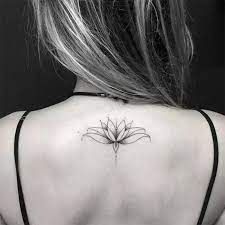 Image Result For Small Tattoos Mandala On Back Of Neck Tattoos Water Lily Tattoos Neck Tattoo