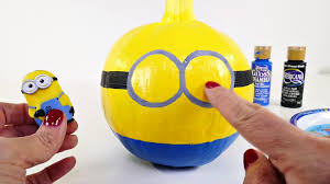 How To Make Minion Halloween Painted Pumpkins From Toys To Arts Crafts With Dctc Video Dailymotion