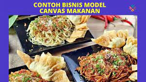 Petakan Usaha Kuliner Dengan Contoh Bisnis Model Canvas Makanan