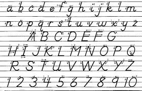 Level 1 looks like this and includes tracing and aluv has been working through level 2 and will continue to do so this summer. Print And Cursive Alphabet Handwriting Worksheets
