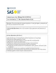 unit ii chem