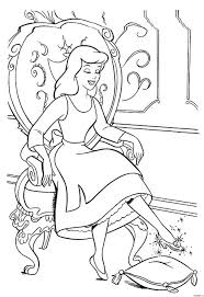 Cinderella Coloring Page Coloriage Enfant Disney Princess Coloring Pages Princess Coloring Pages Et Cinderella Coloring Pages