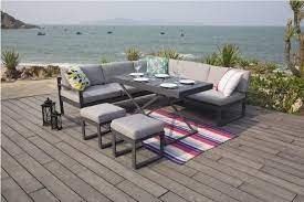 salon de jardin hipu en aluminium 7 personnes gris pas cher salon de jardin cdiscount soldes cdiscount top soldes cdiscount ventes pas cher com meuble jardin mobilier jardin salon de jardin