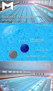 Realistic Pool Water Texture Pool Pool Water Swimming Pool Water