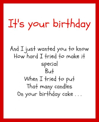 Birthday messages for girlfriend are the best tools for impressing your girlfriend and to let her know how important she is to you! Birthday Card Quotes Tumblr Hilarious Birthday Poems Dogtrainingobedienceschool Com