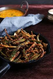 Bhindi Fry Recipe Kurkure Bhindi Fry Recipe Cook Click N Devour Indian Food Recipes Vegetarian Best Vegetable Recipes Bhindi Fry