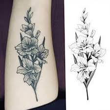 Check spelling or type a new query. Photo Tattoo Gladiolus 25 01 2019 008 Drawing A Tattoo Flower Gladiolus Tattoovalue Net Tattoovalue Net