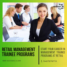 Retail Trainee Associate Retail Management Trainee Programs Enliven Skills India Private Limited Management Program Management Retail