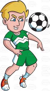 Black And White Soccer Cleats Clipart A Male Soccer Athlete Chest Dribbling The Ball Soccer Athlete Cartoon Clip Art